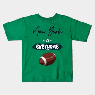 NY vs EVERYONE: Football Special Occasion Kids T-Shirt
